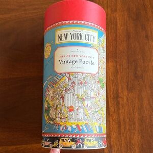 Cavallini & Co. New York City Vintage Puzzle - 1000pcs